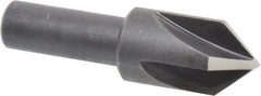 Cleveland - 3/4" Head Diam, 1/2" Shank Diam, 4 Flute 82° High Speed Steel Countersink - Industrial Tool & Supply