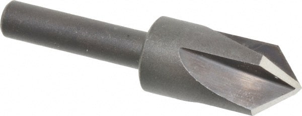 Cleveland - 1/2" Head Diam, 3/8" Shank Diam, 4 Flute 90° High Speed Steel Countersink - Industrial Tool & Supply