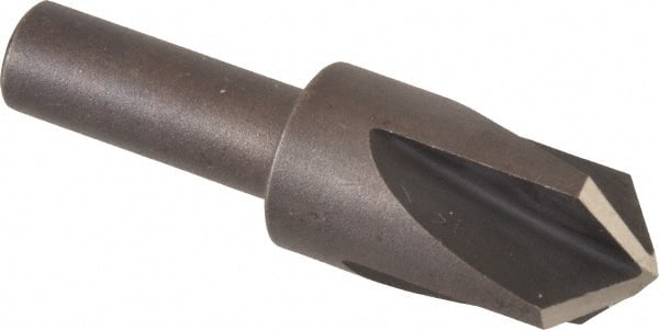 Cleveland - 5/8" Head Diam, 3/8" Shank Diam, 4 Flute 100° High Speed Steel Countersink - Industrial Tool & Supply