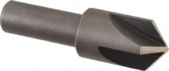 Cleveland - 3/4" Head Diam, 1/2" Shank Diam, 4 Flute 100° High Speed Steel Countersink - Industrial Tool & Supply