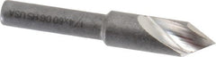 Cleveland - 1/4" Head Diam, 3/16" Shank Diam, 1 Flute 60° High Speed Steel Countersink - Industrial Tool & Supply