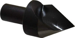Cleveland - 1-1/2" Head Diam, 3/4" Shank Diam, 1 Flute 60° High Speed Steel Countersink - Oxide Finish, 2-7/8" OAL, Single End, Straight Shank, Right Hand Cut - Industrial Tool & Supply