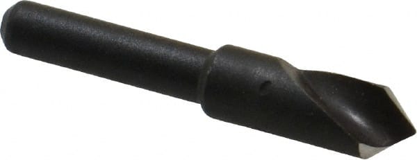 Cleveland - 1/4" Head Diam, 3/16" Shank Diam, 1 Flute 82° High Speed Steel Countersink - Industrial Tool & Supply