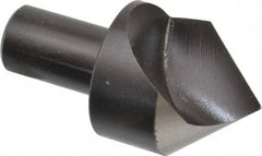 Cleveland - 1-1/2" Head Diam, 3/4" Shank Diam, 1 Flute 82° High Speed Steel Countersink - Oxide Finish, 2-7/8" OAL, Single End, Straight Shank, Right Hand Cut - Industrial Tool & Supply