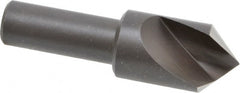 Cleveland - 3/4" Head Diam, 1/2" Shank Diam, 1 Flute 90° High Speed Steel Countersink - Industrial Tool & Supply