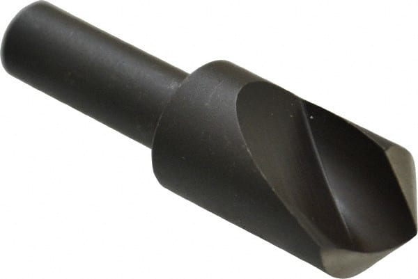 Cleveland - 5/8" Head Diam, 3/8" Shank Diam, 1 Flute 100° High Speed Steel Countersink - Industrial Tool & Supply