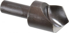 Cleveland - 1" Head Diam, 1/2" Shank Diam, 1 Flute 100° High Speed Steel Countersink - Industrial Tool & Supply
