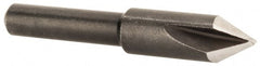 Cleveland - 1/4" Head Diam, 3/16" Shank Diam, 3 Flute 60° High Speed Steel Countersink - Industrial Tool & Supply