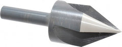 Cleveland - 1-1/2" Head Diam, 3/4" Shank Diam, 3 Flute 60° High Speed Steel Countersink - Industrial Tool & Supply