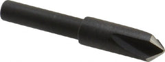 Cleveland - 1/4" Head Diam, 3/16" Shank Diam, 3 Flute 90° High Speed Steel Countersink - Industrial Tool & Supply