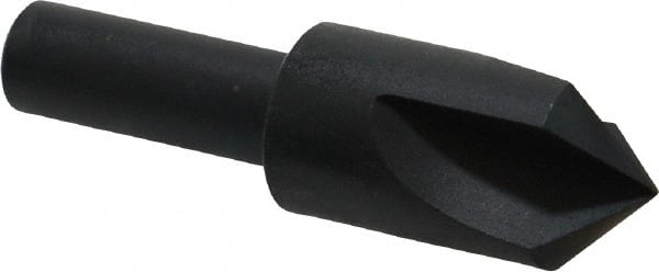 Cleveland - 5/8" Head Diam, 3/8" Shank Diam, 3 Flute 90° High Speed Steel Countersink - Industrial Tool & Supply