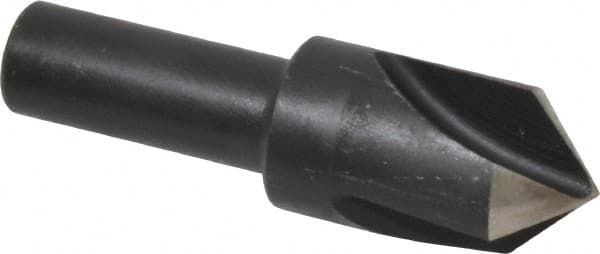 Cleveland - 3/4" Head Diam, 1/2" Shank Diam, 3 Flute 90° High Speed Steel Countersink - Industrial Tool & Supply