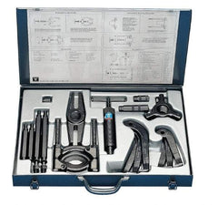 SKF - 8 Ton Capacity, 6" Spread, Hydraulic Puller Set - 3 Jaws, 10.6" Reach - Industrial Tool & Supply