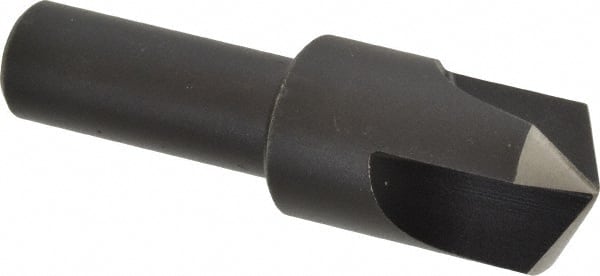 Cleveland - 3/4" Head Diam, 1/2" Shank Diam, 3 Flute 120° High Speed Steel Countersink - Industrial Tool & Supply