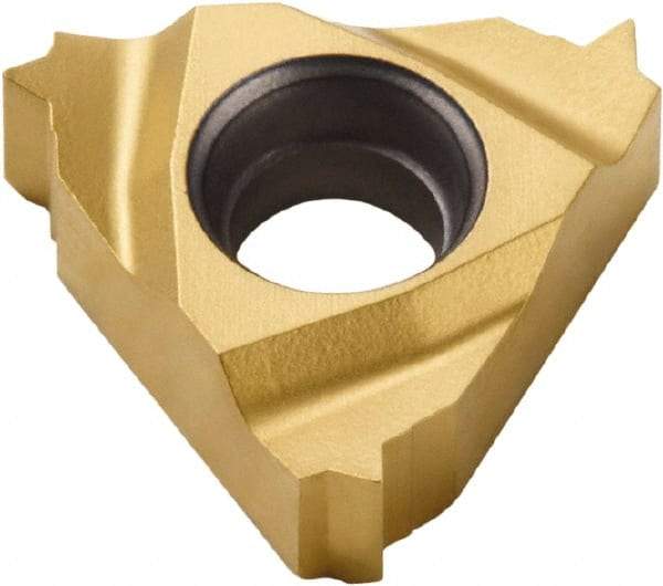Seco - 09NR Internal Right Hand 48-16 Partial Profile 55° Laydown Threading Insert - Grade CP500, TiAlN/TiN Coated Carbide, 5.56mm Inscribed Circle - Industrial Tool & Supply
