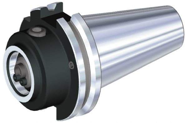 Kennametal - KM32 System Size, DV40 Taper, Modular Tool Holding System Adapter - 90mm Projection, 44mm Body Diam, 158.25mm OAL, Through Coolant - Exact Industrial Supply