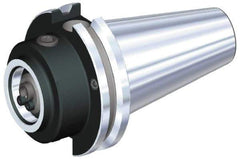 Kennametal - KM50 System Size, CAT50 Taper, Modular Tool Holding System Adapter - 160.02mm Projection, 2-3/4" Body Diam, 261.62mm OAL, Through Coolant - Exact Industrial Supply
