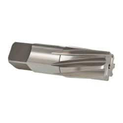 Cleveland - 3/4" Pipe, 0.962" Diam, 7/8" Small End Diam, Straight Shank, 1-3/8" Flute, Taper Pipe Reamer - Industrial Tool & Supply