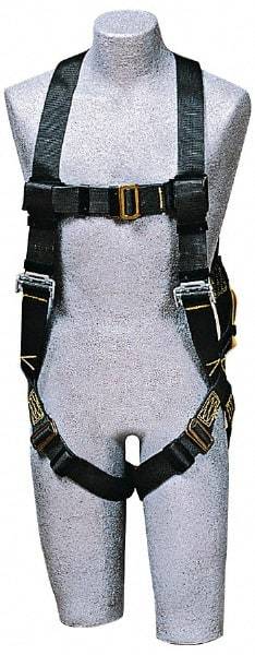 DBI/SALA - 420 Lb Capacity, Size Universal, Full Body High Temperature Safety Harness - Kevlar/Nomex, Pass-Thru Leg Strap, Pass-Thru Chest Strap - Industrial Tool & Supply