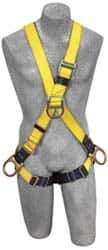 DBI/SALA - 420 Lb Capacity, Size Universal, Full Body Tower Climbers Safety Harness - Polyester Webbing, Front D-Ring, Side D-Ring, Pass-Thru Leg Strap, Pass-Thru Chest Strap - Industrial Tool & Supply