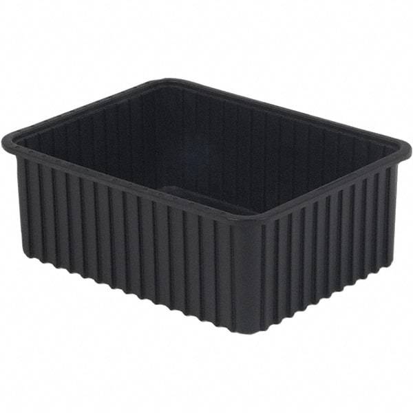 LEWISBins+ - 17-3/8" Wide x 8" High, Black Bin Divider Box - Use with DV1780 Short, DV2280 Long - Industrial Tool & Supply