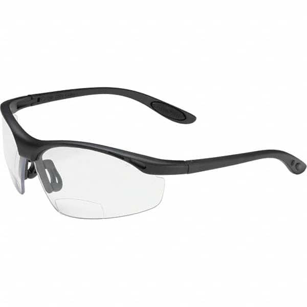 Bouton - Magnifying Safety Glasses Diopter Lens: +1 Lens Coating: Scratch Resistant - Industrial Tool & Supply