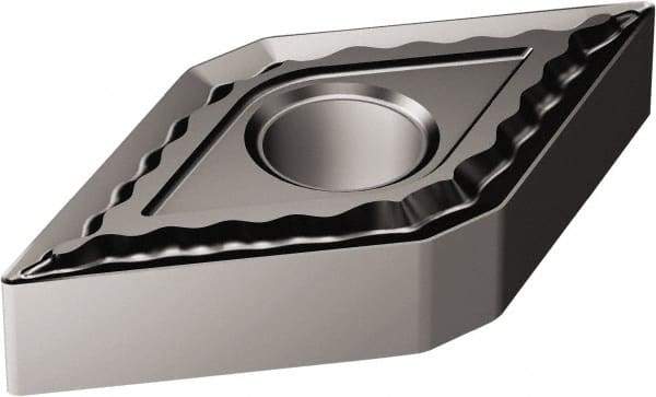 Sandvik Coromant - DNMG441 QM Grade 1105 Carbide Turning Insert - TiAlN2 Finish, 55° Diamond, 1/2" Inscr Circle, 1/4" Thick, 1/64" Corner Radius - Industrial Tool & Supply