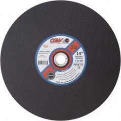 Camel Grinding Wheels - 12" 24 Grit Aluminum Oxide Cutoff Wheel - 1/8" Thick, 1" Arbor, 5,100 Max RPM - Industrial Tool & Supply