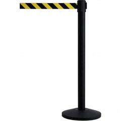 Tensator - Barrier Posts Type: Tensabarrier Post Post Color/Finish: Black - Industrial Tool & Supply