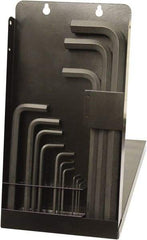 Bondhus - 13 Piece L-Key Ball End Hex Key Set - Hex Range 1.27 to 17mm, Protanium High Torque Steel - Industrial Tool & Supply