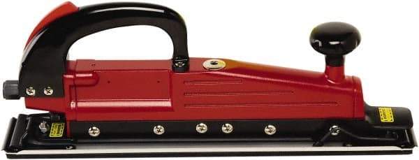 Chicago Pneumatic - 2-3/4 x 17-1/2 Inch, 5,000 RPM Air Inline Sander - 0.25 Hp, 1/4 Inch Inlet, 8.5 CFM Air Consumption, Rear Exhaust, 1,812 FPM Speed - Industrial Tool & Supply