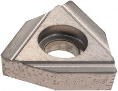 Komet - WOHX060304 G12 Grade P25M Carbide Boring Insert - Uncoated, 84° Trigon, 8° Relief Angle, 10mm Inscr Circle, 3.18mm Thick, 0.4mm Corner Radius - Industrial Tool & Supply
