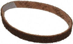 3M - 3/4" Wide x 18" OAL, Aluminum Oxide Abrasive Belt - Aluminum Oxide, Coarse, Nonwoven, Series SC-BS - Industrial Tool & Supply