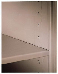 Tennsco - Wardrobe Storage Cabinet - Steel, 36" Wide x 24" Deep x 3/4" High, Putty - Industrial Tool & Supply