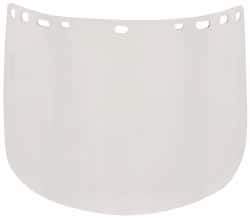 PRO-SAFE - Clear Polycarbonate Welding Window - 7" High x 15" Wide x 0.04" Thick, Compatible with Pro-Safe Hard Hats - Industrial Tool & Supply