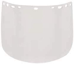 PRO-SAFE - Clear Polycarbonate Welding Window - 7" High x 15" Wide x 0.04" Thick, Compatible with Pro-Safe Hard Hats - Industrial Tool & Supply