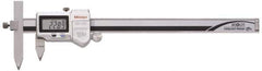 Mitutoyo - 10 to 200mm Range, 0.01mm Resolution, IP67 Electronic Caliper - Stainless Steel with 30mm Stainless Steel Jaws, 0.03mm Accuracy, SPC Output - Industrial Tool & Supply