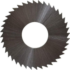 Controx - 1" Diam x 0.0469" Blade Thickness x 3/8" Arbor Hole Diam, 40 Tooth Slitting and Slotting Saw - Arbor Connection, Right Hand, Uncoated, Cobalt, Concave Ground, Contains Keyway - Industrial Tool & Supply