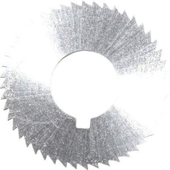 Controx - 1-1/4" Diam x 1/16" Blade Thickness x 1/2" Arbor Hole Diam, 48 Tooth Slitting and Slotting Saw - Arbor Connection, Right Hand, Uncoated, Cobalt, Concave Ground, Contains Keyway - Industrial Tool & Supply