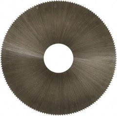 Controx - 2-1/2" Diam x 0.01" Blade Thickness x 5/8" Arbor Hole Diam, 160 Tooth Slitting and Slotting Saw - Arbor Connection, Right Hand, Uncoated, High Speed Steel, Concave Ground - Industrial Tool & Supply