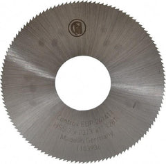 Controx - 3" Diam x 0.0313" Blade Thickness x 1" Arbor Hole Diam, 128 Tooth Slitting & Slotting Saw - Arbor Connection, Right Hand, Uncoated, M2 High Speed Steel, Concave Ground - Industrial Tool & Supply
