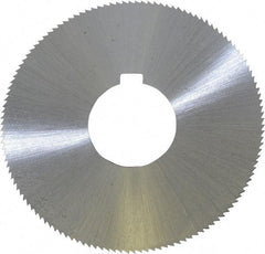 Controx - 3" Diam x 0.0469" Blade Thickness x 1" Arbor Hole Diam, 128 Tooth Slitting and Slotting Saw - Arbor Connection, Right Hand, Uncoated, Cobalt, Concave Ground, Contains Keyway - Industrial Tool & Supply