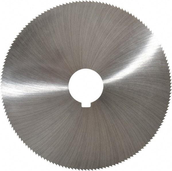Controx - 5" Diam x 0.0313" Blade Thickness x 1" Arbor Hole Diam, 160 Tooth Slitting and Slotting Saw - Arbor Connection, Right Hand, Uncoated, Cobalt, Concave Ground - Industrial Tool & Supply