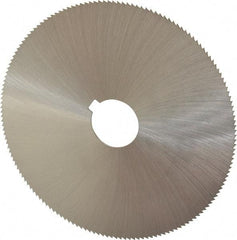 Controx - 5" Diam x 0.04" Blade Thickness x 1" Arbor Hole Diam, 160 Tooth Slitting and Slotting Saw - Arbor Connection, Right Hand, Uncoated, Cobalt, Concave Ground, Contains Keyway - Industrial Tool & Supply