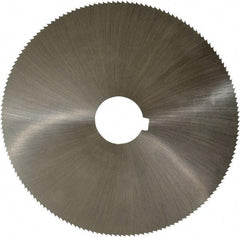 Controx - 5" Diam x 0.0469" Blade Thickness x 1" Arbor Hole Diam, 160 Tooth Slitting and Slotting Saw - Arbor Connection, Right Hand, Uncoated, Cobalt, Concave Ground, Contains Keyway - Industrial Tool & Supply