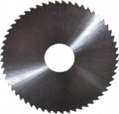 Controx - 2-1/2" Diam x 0.0313" Blade Thickness x 5/8" Arbor Hole Diam, 56 Tooth Slitting & Slotting Saw - Arbor Connection, Right Hand, Uncoated, M2 High Speed Steel, 15° Rake, Concave Ground - Industrial Tool & Supply