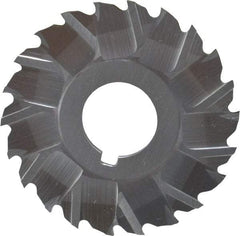 Controx - 2" Blade Diam x 1/16" Blade Thickness, 5/8" Hole, 22 Teeth, Cobalt Side Chip Saw - Staggered Tooth, Arbor Connection, Right Hand Cut, Uncoated, with Keyway - Industrial Tool & Supply