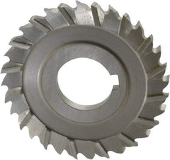 Controx - 3" Blade Diam x x 0.2188" Blade Thickness, 1" Hole, 32 Teeth, Cobalt Side Chip Saw - Staggered Tooth, Arbor Connection, Right Hand Cut, Uncoated, with Keyway - Industrial Tool & Supply
