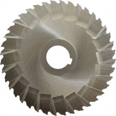 Controx - 5" Blade Diam x 1/16" Blade Thickness, 1" Hole, 40 Teeth, Cobalt Side Chip Saw - Staggered Tooth, Arbor Connection, Right Hand Cut, Uncoated, with Keyway - Industrial Tool & Supply