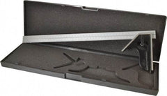 SPI - 2 Piece, 18" Combination Square Set - 1/32 & 1/64" (English/Metric) Graduation, Hardened Steel Blade, Hardened Steel Square Head - Industrial Tool & Supply